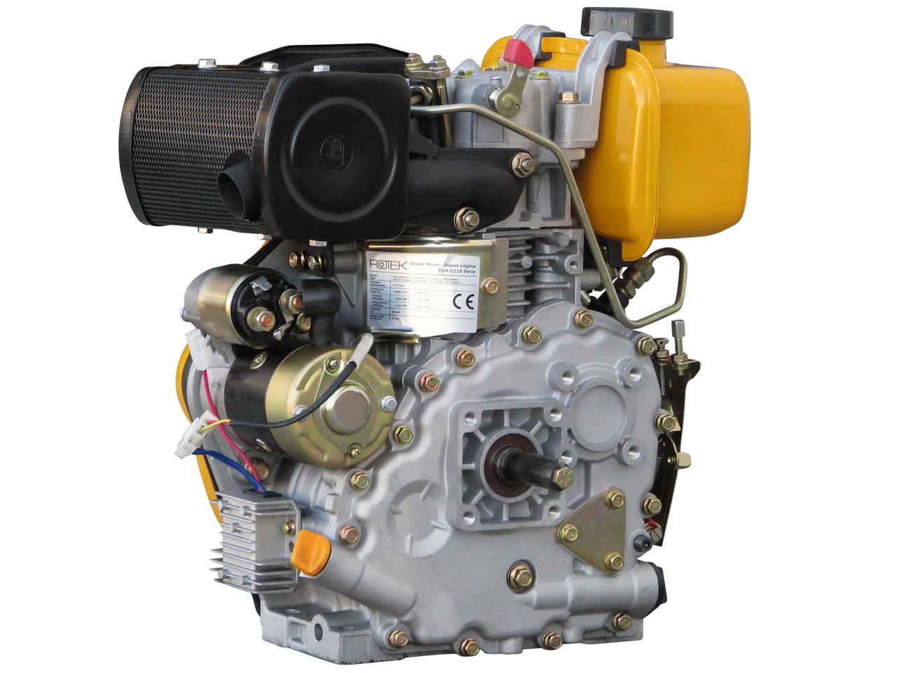 Motor Ersatzteile ED4-0210/ED4-0219 Serie