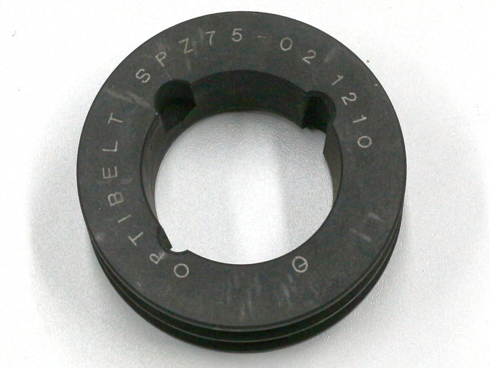 Keilriemenscheibe SPZ 2 Rillen DW 075mm TL1210