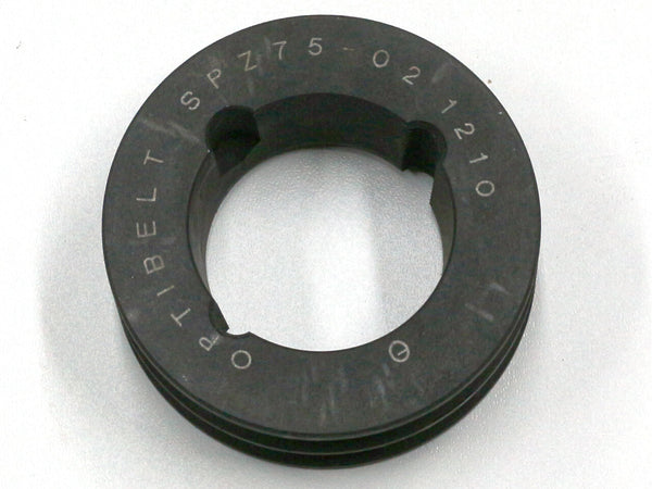 Keilriemenscheibe SPZ 2 Rillen DW 075mm TL1210