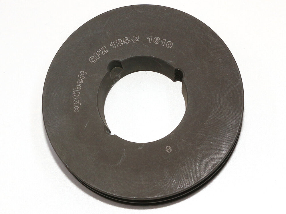 Keilriemenscheibe SPZ 2 Rillen DW 125mm TL1610