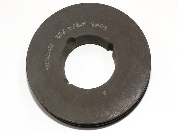 Keilriemenscheibe SPZ 2 Rillen DW 125mm TL1610