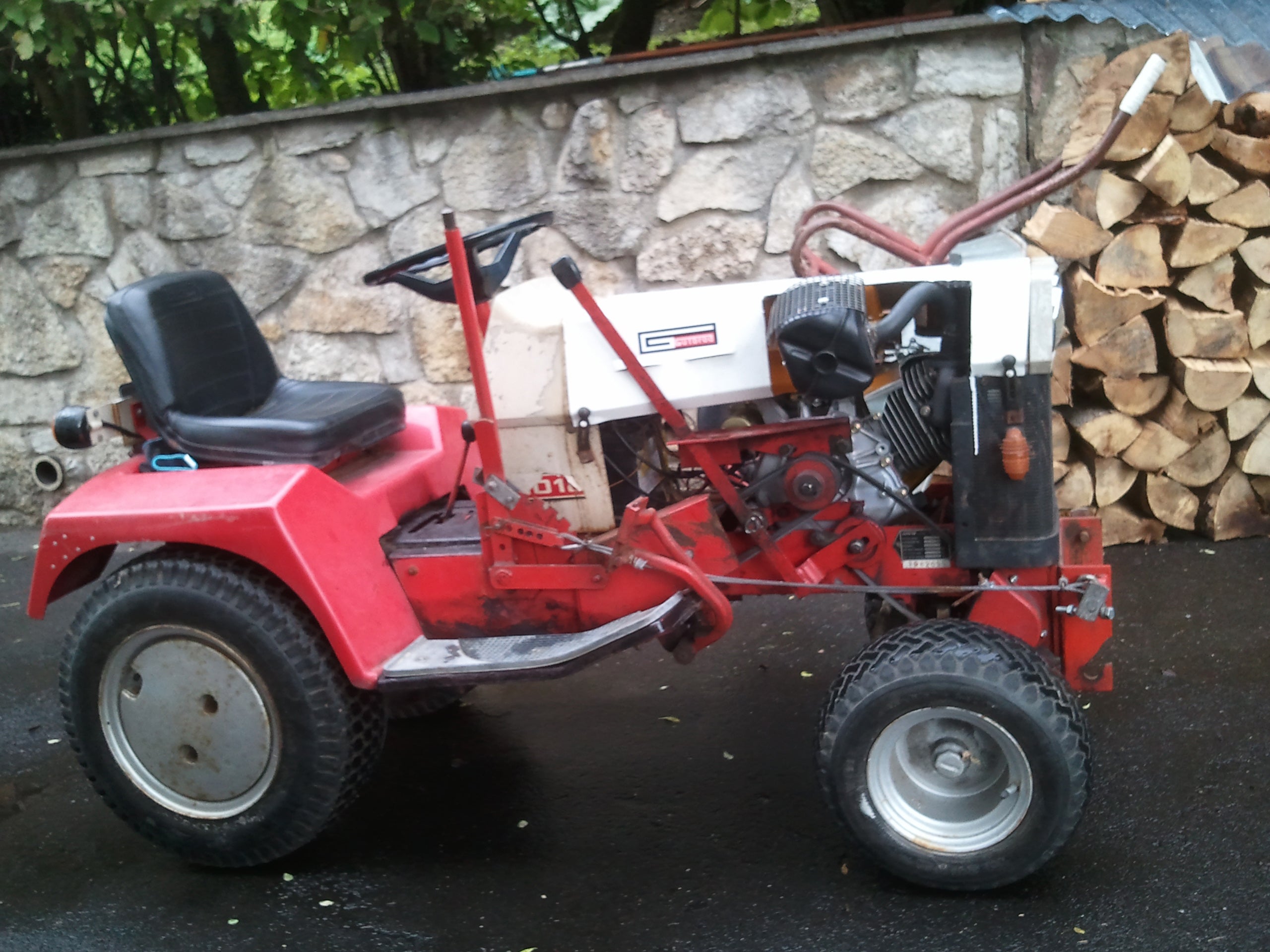 Gutbrod 1018 mit Rotek 420ccm Motor