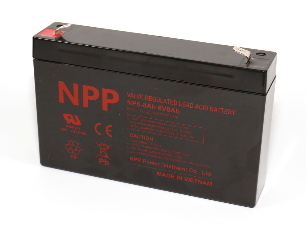AGM06C-0008 6V 8Ah Produktbild
