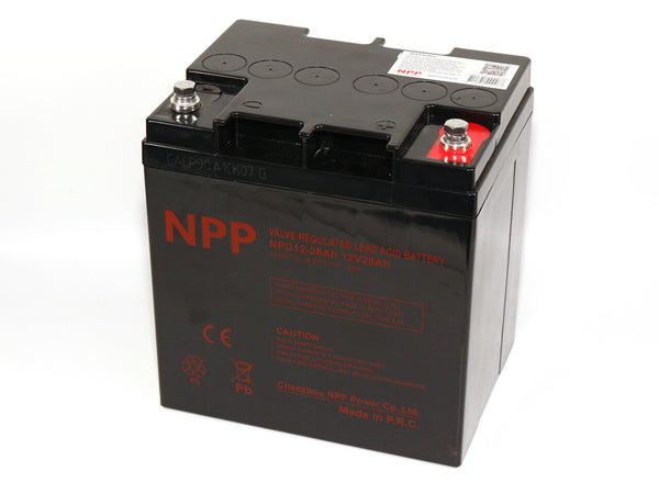 AGM12D-0028 12V 28Ah Produktbild