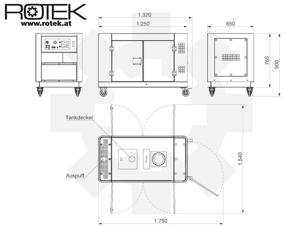GD4SS-1A-12000-5ES Abmessungen