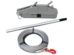 Seilzug 1600kg / 1,6t - mit 20m Seil, SZ-1600-20