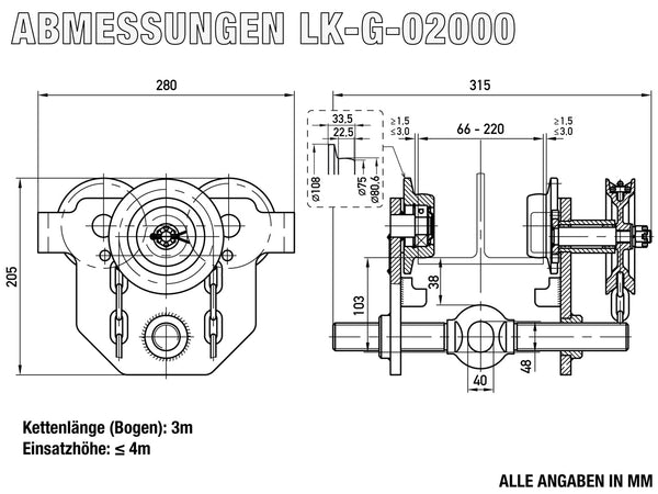 LK-G-02000 - Abmessungen