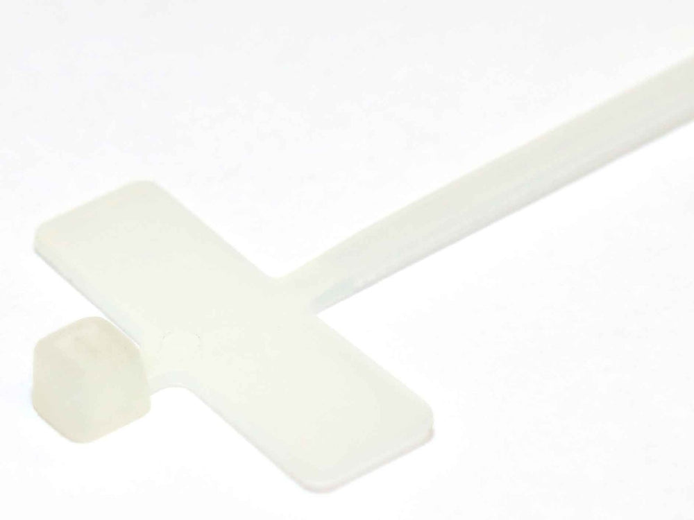 Kabelbinder mit Beschriftungsfeld 25x6mm Quer, L=200mm, B=2.5mm