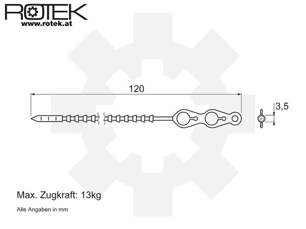 Blitzbinder Knotenbinder Sackverschluss