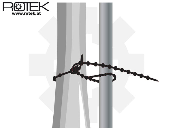 Blitzbinder Knotenbinder Sackverschluss