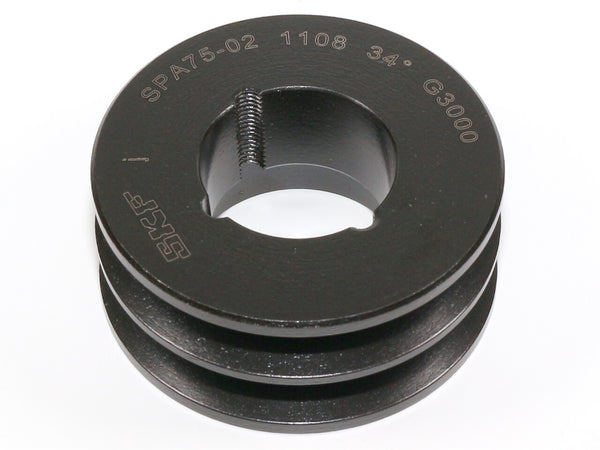 Keilriemenscheibe SPA 2 Rillen DW 075mm TL1108
