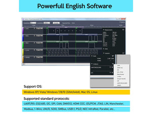 USB Logic Analyzer 16 Kanal 500MHz LA5016