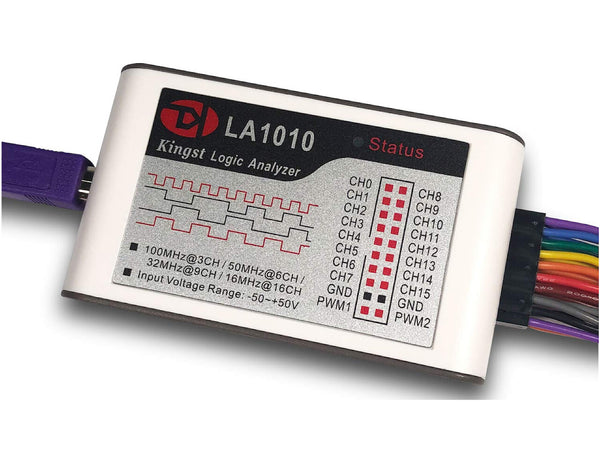 USB Logic Analyzer 16 Kanal 16-100MHz LA1010