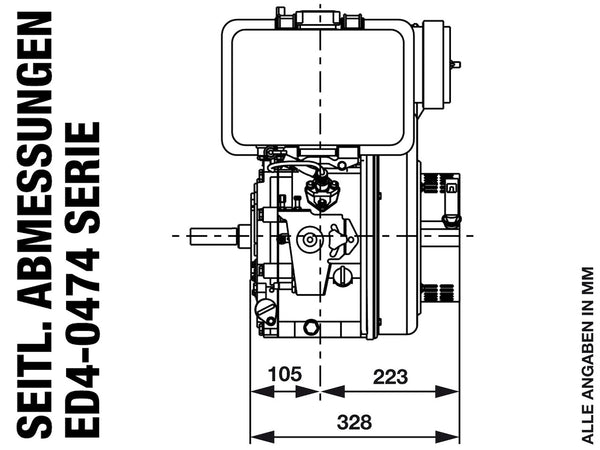 ED4-0474-5 Seitliche Abmessungen