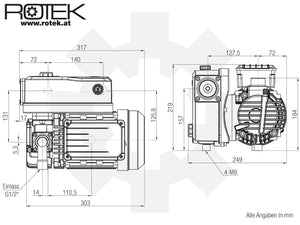 Vakuumpumpe PM-VPV-20-230-H