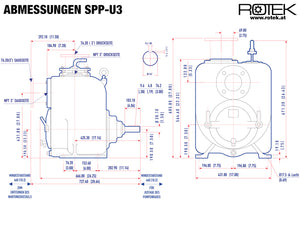 SPP-U3 - Abmessungen