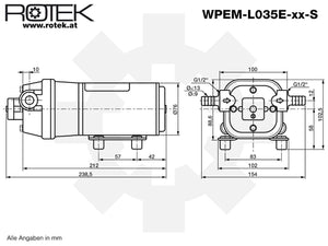 WPEM-L035E-12-S Abmessungen