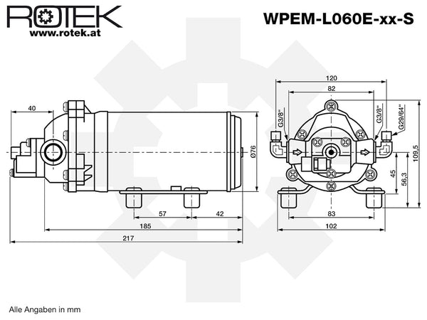 WPEM-L060E-24-S Abmessungen