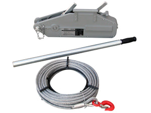 Seilzug 1600kg / 1,6t - mit 60m Seil, SZ-1600-60