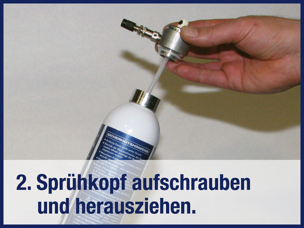 WKZ-SD09-A, Anwendung 3 von 5: Mittel einfüllen