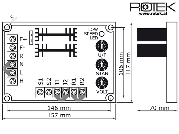 Spannungsregler AVR GAVR-15AB