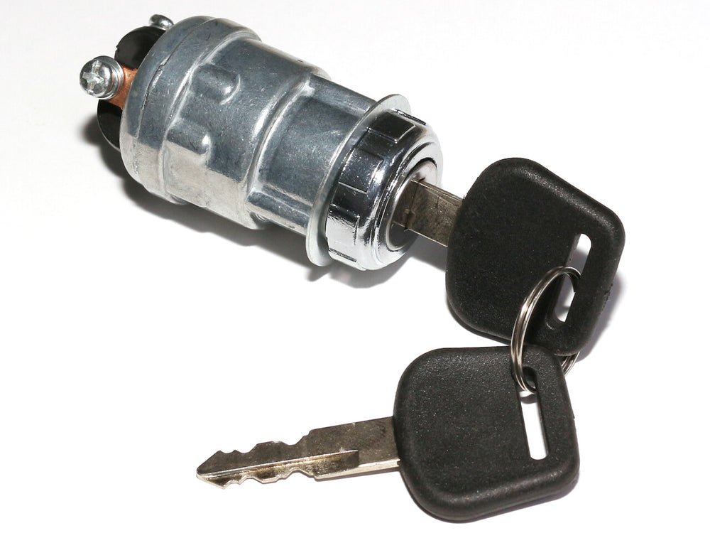 Startschalter, Zündschalter für Kleindieselmotoren, 24mm Frontplattenbohrung, 3-polig