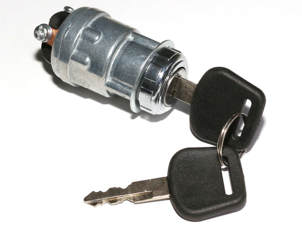Startschalter, Zündschalter für Kleindieselmotoren, 24mm Frontplattenbohrung, 3-polig