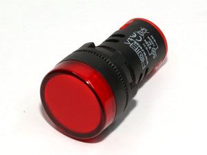 Signalleuchte für Schaltschrankeinbau, 230VAC, ROT, Durchmesser 29mm