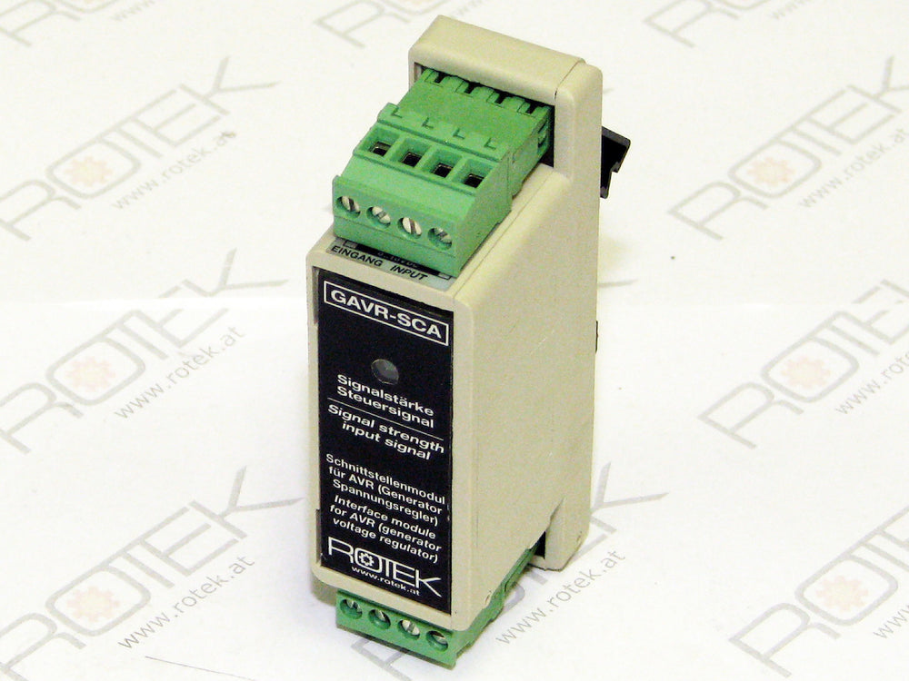 GAVR-SCA Schnittstellenmodul für Spannungsregler der GAVR-Serie