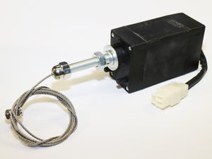 Abstellmagnet Abstellmotor mit Seilzug, 12V ETS (Energize to Stop), für Dieselmotoren