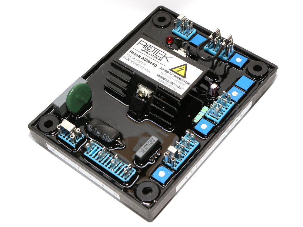 Spannungsregler Rotek AVR440 kompatibel zu Kutai ADVR-440, Stamford Newage AVK SEG AS440, SX440 und ähnliche