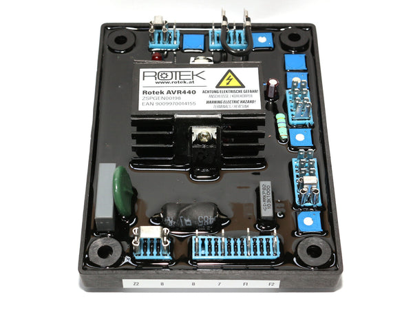 Spannungsregler Rotek AVR440 kompatibel zu Kutai ADVR-440, Stamford Newage AVK SEG AS440, SX440 und ähnliche