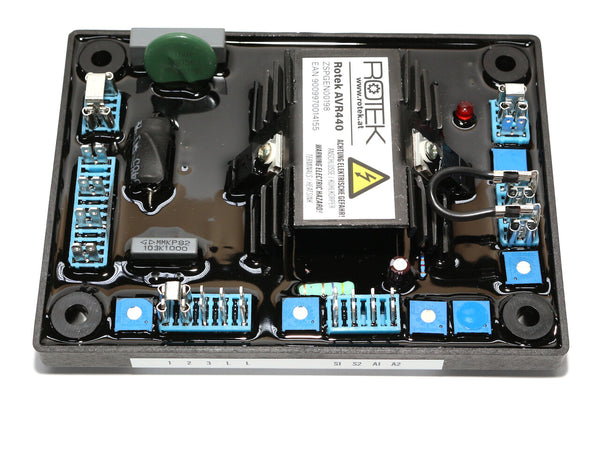 Spannungsregler Rotek AVR440 kompatibel zu Kutai ADVR-440, Stamford Newage AVK SEG AS440, SX440 und ähnliche