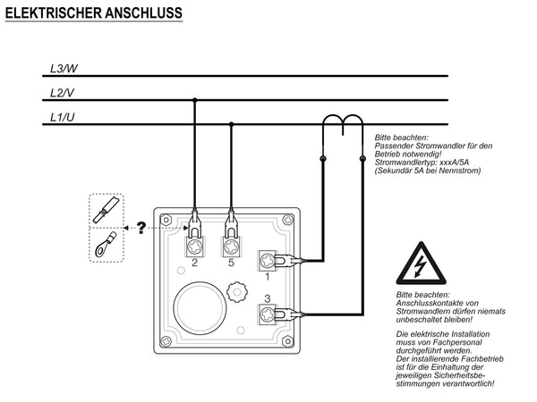 Elektrischer Anschluss