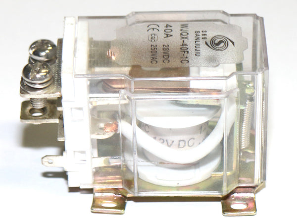Universalrelais , 1 Wechsler, 12V Steuerspannung, 250AC/28VDC/40A Schaltvermögen