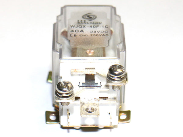 Universalrelais , 1 Wechsler, 12V Steuerspannung, 250AC/28VDC/40A Schaltvermögen