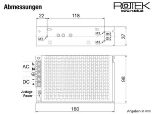 ZBG-SVN-12/5 Abmessungen