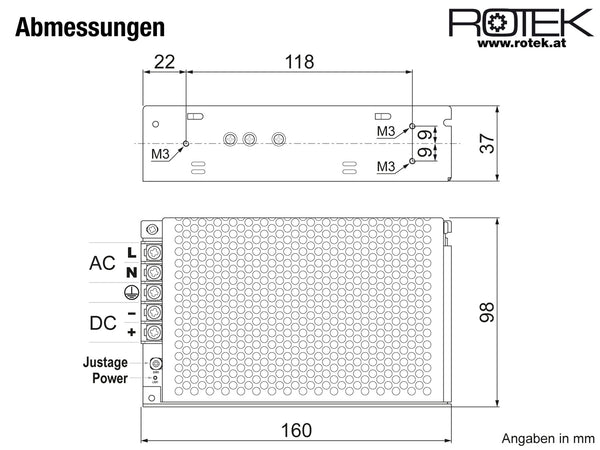 ZBG-SVN-12/5 Abmessungen