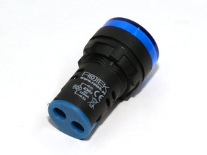 Signalleuchte für Schaltschrankeinbau, 230VAC, BLAU, Durchmesser 29mm