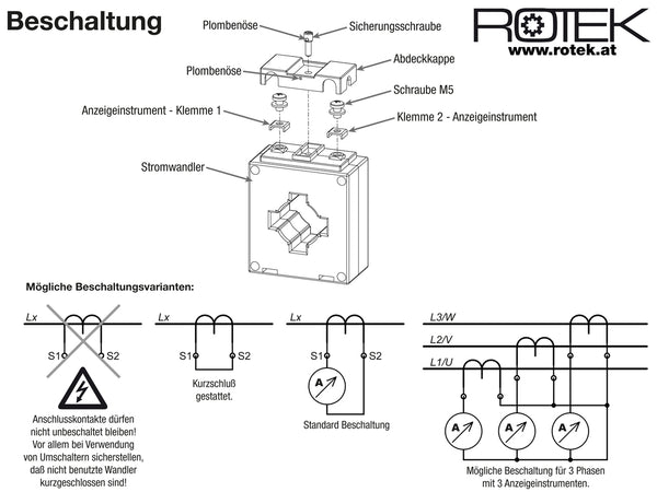 Elektrische Beschaltung