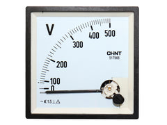 96x96mm Voltmeter für Wechselspannung, Meßbereich 90-500V