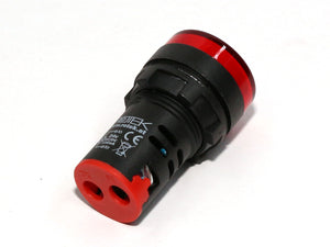 Signalleuchte für Schaltschrankeinbau, 12V AC/DC, ROT, Durchmesser 29mm