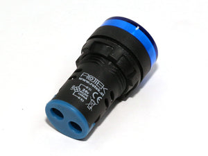 Signalleuchte für Schaltschrankeinbau, 24V AC/DC, BLAU, Durchmesser 29mm