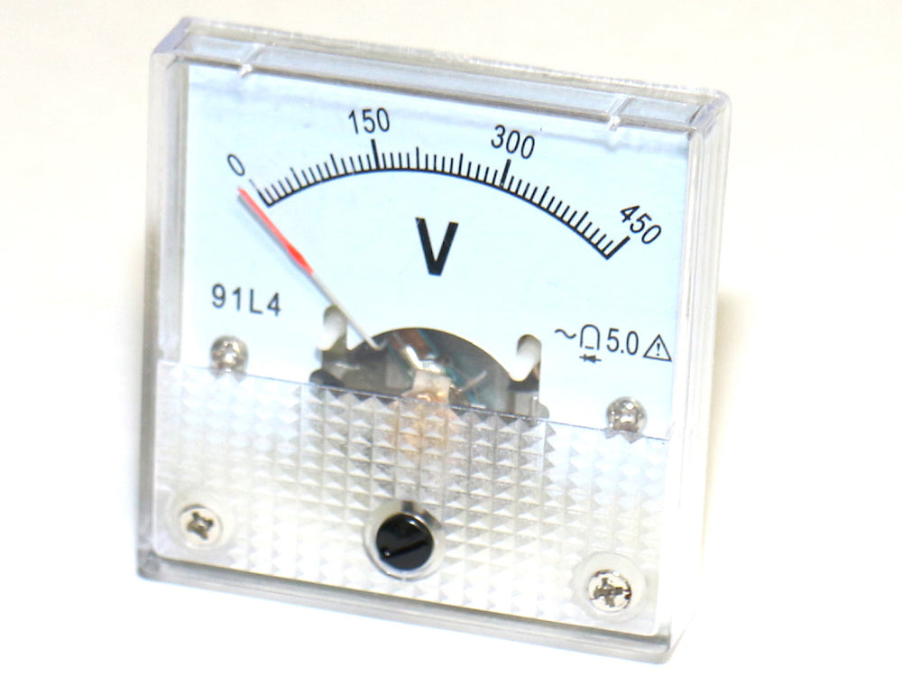 Voltmeter 400V Frontansicht