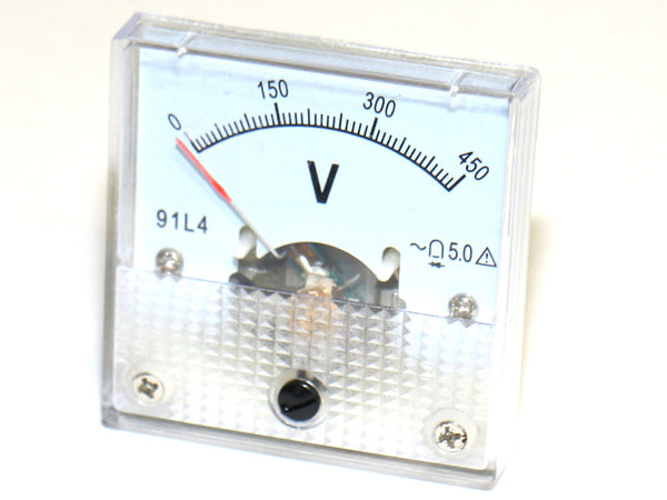 Voltmeter 400V Frontansicht
