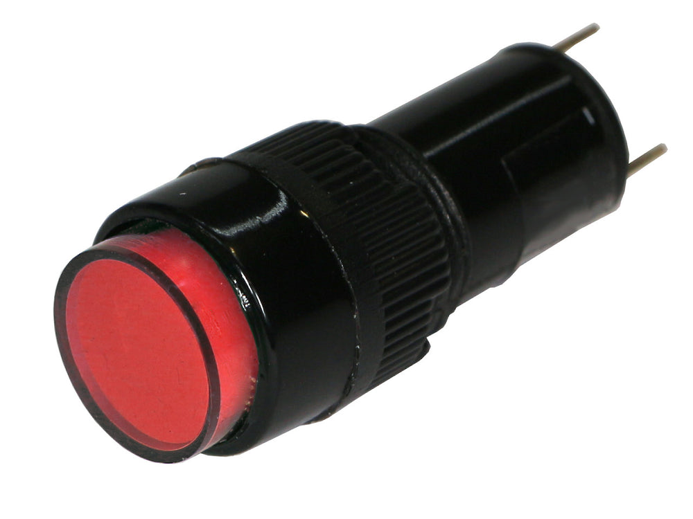 Signalleuchte für Schaltschrankeinbau, 12V DC, ROT, Durchmesser 13mm