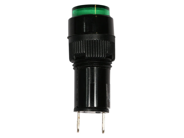 Signalleuchte für Schaltschrankeinbau, 230V AC, GRÜN, Durchmesser 13mm