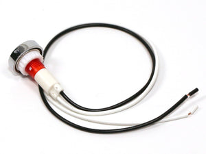Signalleuchte für Schaltschrankeinbau, 12V DC, ROT, Durchmesser 20mm