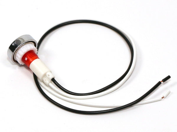 Signalleuchte für Schaltschrankeinbau, 12V DC, ROT, Durchmesser 20mm