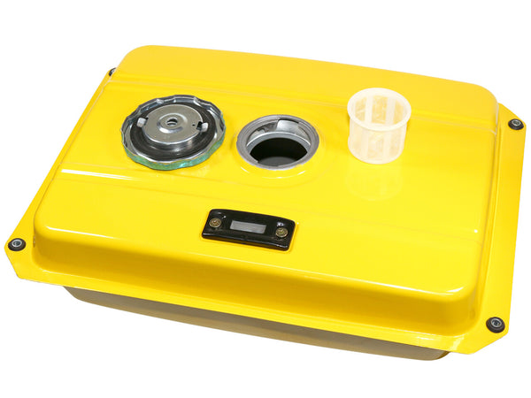 Dieseltank geöffnet